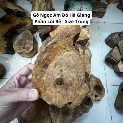Cục Gỗ Ngọc Am Đỏ Hà Giang