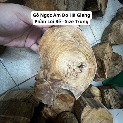 Cục Gỗ Ngọc Am Đỏ Hà Giang