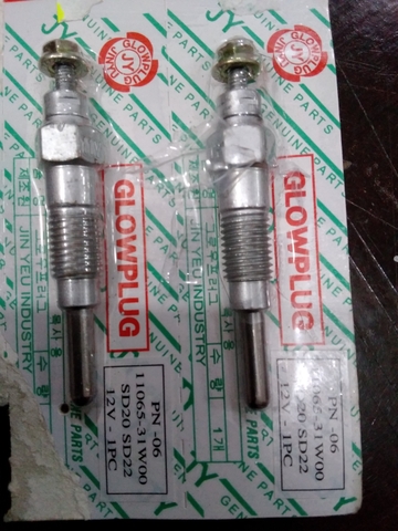 NẾN SẤY VỈ 12V - PN-06 - DÀI 68*ZEN 9,5