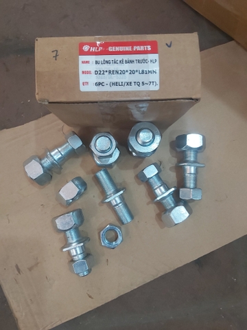 Bu lông ticke bánh trước xe nâng TCM/HELI  REN 20*20-L81