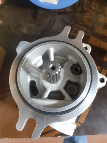 BƠM KHIỂN K3V112 - 2BL*13T*2 đường dầu BÁNH LỐP - HD