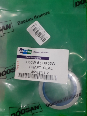PHỚT LÁP TRƯỚC S55/R55/VOLVO/DX55 THẤP 45*62*11.2