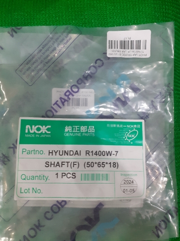 PHỚT LÁP TRƯỚC R130/140: 50*65*18 ( P LÁP TRƯỚC NGOÀI) -  SKF