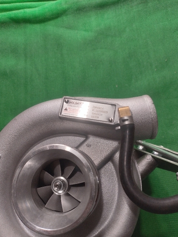 TU BO HX35W PC200-8 6D107 Có điều tốc*Cổ gió (66*86)*hút(42*52) xả(66*78)chân bắt máy 45*86* tâm lỗ dầu 50 - HOSET