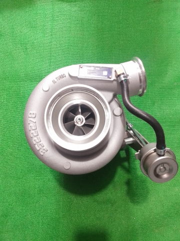 TUR BO  PC200-7 220-7 HX35W CÓ ĐIỀU TỐC CỔ LOE ĐẾ(45*86) CỔ HÚT(54*74) CỔ GIÓ(50*102) SL