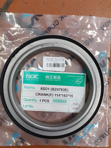 PHỚT ĐẦU TRỤC CƠ 6SD1 114*153*15 CÓ CA XOAY