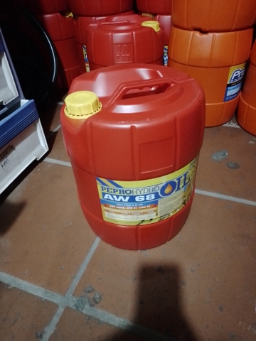 DẦU THUỶ LỰC HM68  AW68 PEPPRO ( CAN MÀU ĐỎ)
