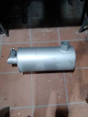 BẦU GIẢM THANH EX300-1 Ø290-595 H14.5 ĐV NẰM ĐẦU ĐỐC ĐR NẰM TRÊN THÂN