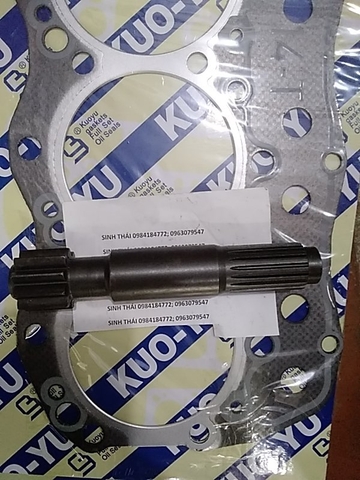 TRỤC LÁP DI CHUYỂN PC200-8 10R*18T*L205 - JKO