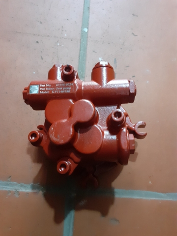 BƠM KHIỂN K3V140 = K3V180 4BL*13T*3 ĐNG DẦU, KH ĐƯỜNG DẦU PHỤ - BH05 - DHT