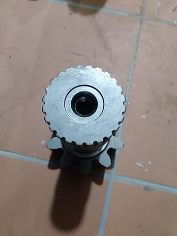 TRỤC QUAY TOA S130-3 10R*24T*L295 DB ( NJ313 VÀ 22314)