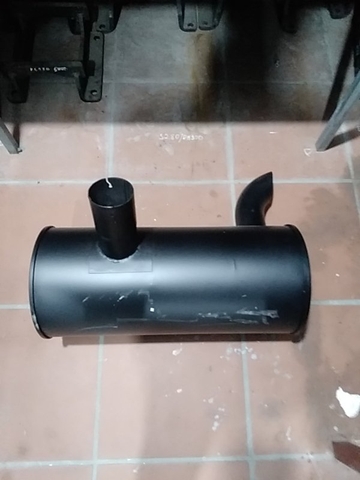 BẦU GIẢM THANH PC200-6/6D102 Ø290-640 2 ĐẦU NẰM TRÊN THÂN.CỔ VÀO 90