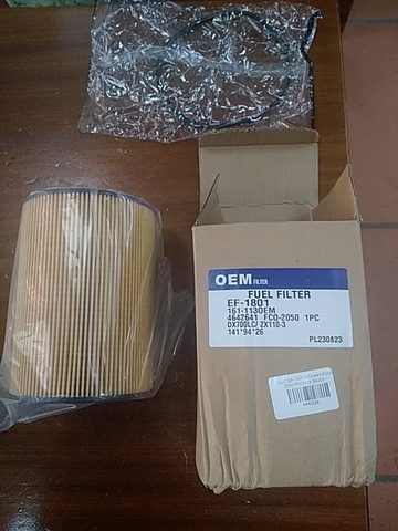 LỌC EF-1801 ST20641 FCO-2050 P502422 LỌC GIẤY - TRONG LỌC THÔ SK200 ~ SK460-8 OEM 140.5*94*26