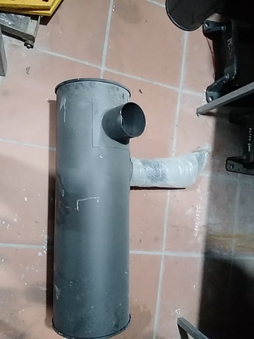 BẦU GIẢM THANH PC400-7 PHI 295-860 2 ĐẦU NẰM TRÊN THÂN, ĐR QUAY RA NGOÀI