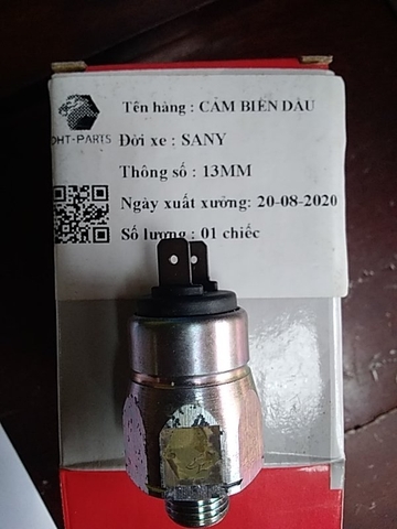CẢM BIẾN DẦU  SANNY 661203 PHI 13 TN  (CẢM BIẾN CHÂN PHANH DX140/EC60) BH4T