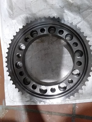 VÀNH GÀI DC S200 R225-7: 56R - 20 LỖ *195*310*44 - TUR/AB TỐT