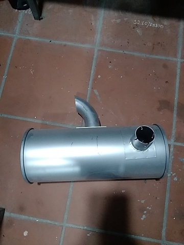 BẦU GIẢM THANH VOLVO55 Ø210-500 - BÁNH LỐP - HF