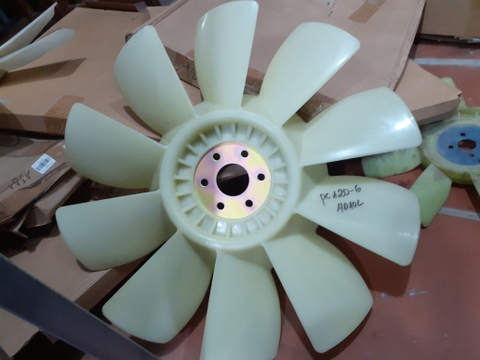 CÁNH QUẠT PC120-6- 4D102 10C*545  PHI 50 TÂM 89*6 - ZT