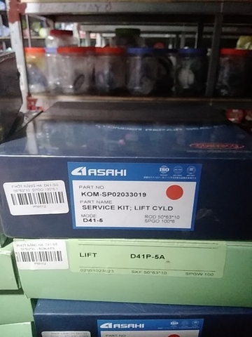 PHỚT NÂNG HẠ  D41-3/5 LIFT 50*63*10  SPG100*6   NOK-ATS (ĐỜI 5 TY )