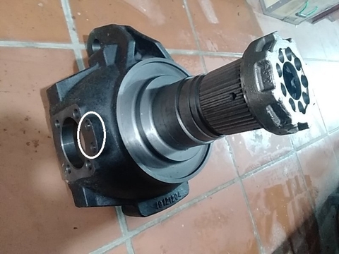 ĐẦU TRÂU DX140 R140-7/9 BÊN PHỤ PHẢI - BKT