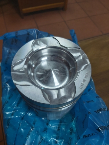 PISTON 6D125 NỔ 75 NHÔM MÁ ĐẶC - IZUMI-1
