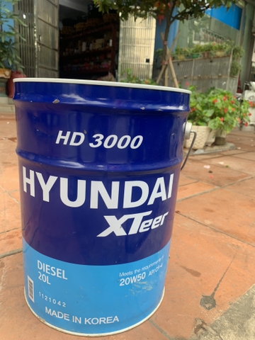 DẦU NHỚT HYUNDAI 3000CF 20L 20W50