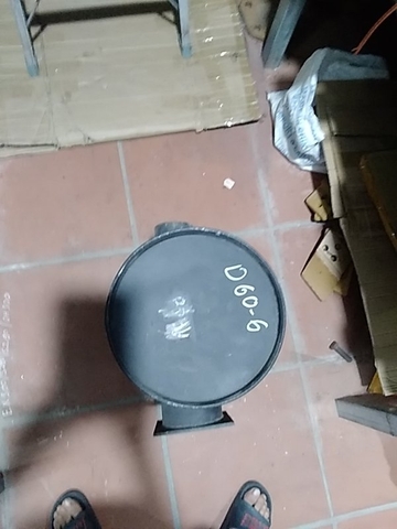 BẦU GIẢM THANH D60-6  Ø245-610 2 ĐẦU NẰM GIỮA THÂN BẦU ĐV BẮT BÍCH
