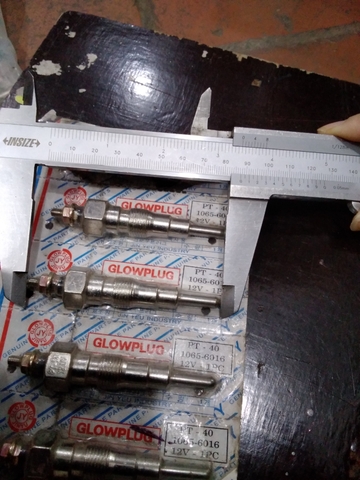 NẾN SẤY VỈ 12V: PT-40: DÀI 88* ZEN 14*GIÁC17