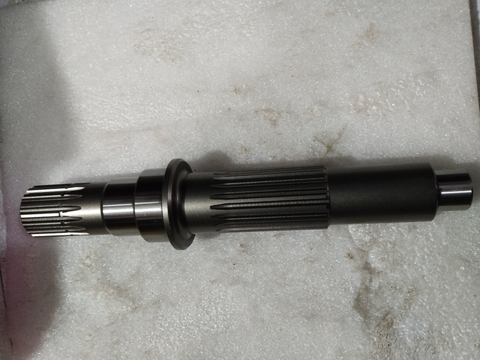 TRỤC BƠM QT TMS72 -16T*20T giữa  QT DX140 TONG MYUNG