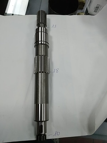 TRỤC BƠM AP2D25/AP2D28 13T*18T*10T*H250 CÓ CAVET DÙNG SK50 - TM