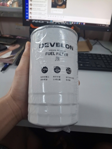 LỌC NHIÊN LIỆU DX55W-5K 400504-00325-EP MÀU TRẮNG DEVELON