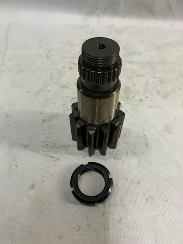 TRỤC QT PC20-6 PC30MR 11R*22T*136 CỔ THEN CÓ Ê CU d39.5*D68 HBR54 CỔ BI 45 - KHS