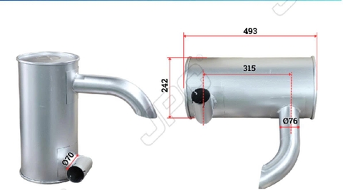 BẦU GIẢM THANH SK115 -011