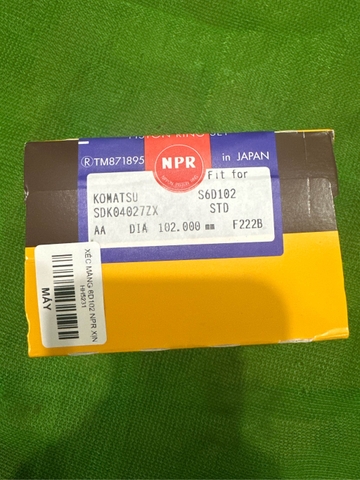 XÉC MĂNG 6D102 NPR XỊN