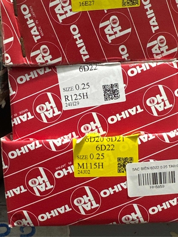 BẠC BIÊN 6D22 0.25 TAIHO