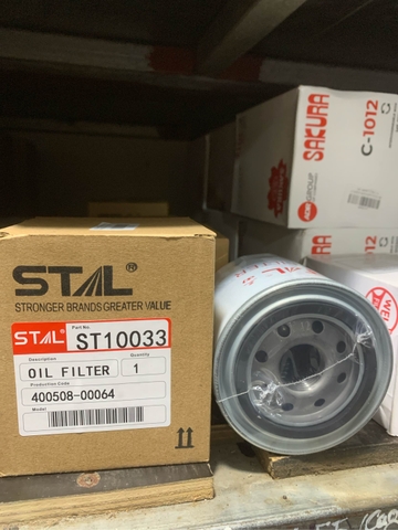 LỌC NHỚT DX55 ĐỜI CAO KIM ĐIỆN ST10033 400508-00064/00187/00188 STAL