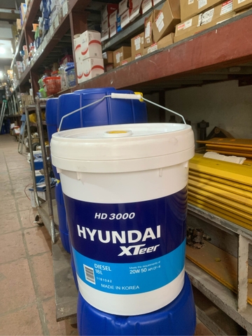 DẦU NHỚT HYUNDAI 20W50 - 18 LÍT XÔ NHỰA (M)