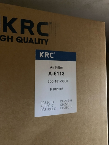 LỌC GIÓ A6113 ST40616 KRC