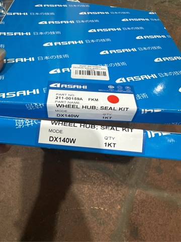 PHỚT SIN PHANH DX140/R1400-9 (FKM ) ASAHI (KIM CƠ ) CHỈ TO 255*4- 211-00159A