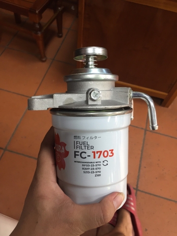 LỌC NHIÊN LIỆU FC1703 F8810 LỌC XE NÂNG SAKURA