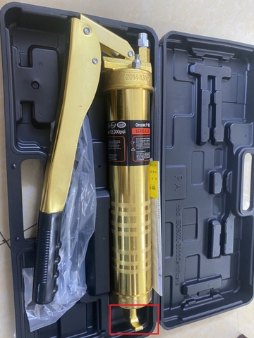 BƠM MỠ CÂN  2 TY HỘP NHỰA - BM/ BA