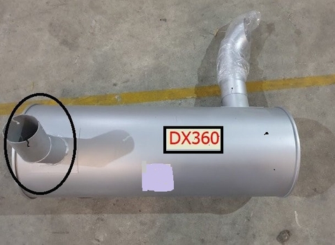 BẦU GIẢM THANH DX300 DX360 330*870