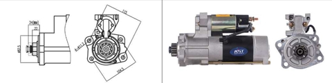 MÁY ĐỀ E320B - 3066 24V 10R*4T DK 40 - JPC