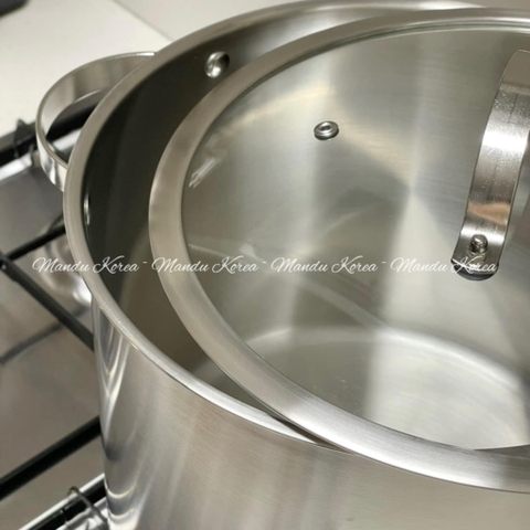 Nồi luộc gà Casani 26cm nắp kính trong suốt tiện lợi