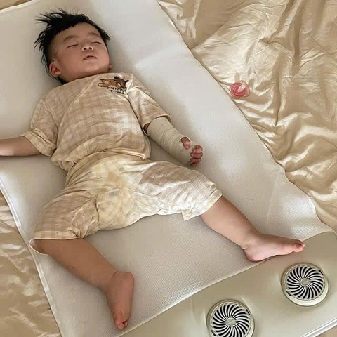 Đệm điều hòa Ggumbi Triple Fan 3