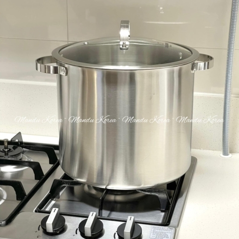 Nồi luộc gà inox size 26cm Casani Hàn Quốc