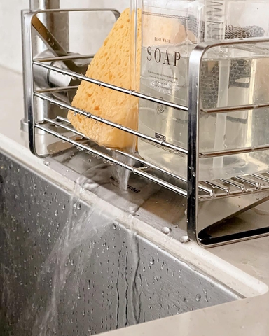 Kệ inox Wagensteiger có khay thoát nước thông minh