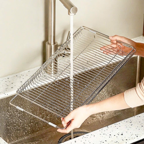 Kệ gác bồn rửa bát inox Wagensteiger chống trượt