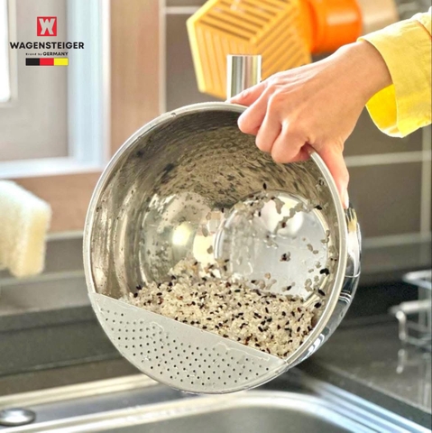 Chậu rửa 24cm Wagensteiger inox 304 đa năng