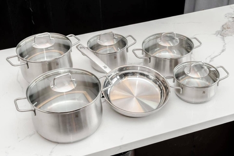 Bộ nồi chảo WMF Brilant 6 món sang trọng bền bỉ
